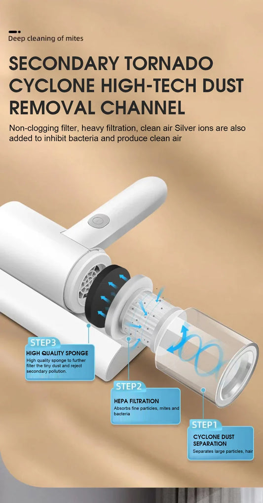 Aspiradora de Ácaros y Polvo - DUST SUCTION MITE REMOVER